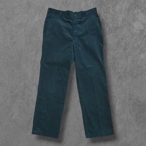 Vintage Sears Roebucks Corduroy Pants Mens 36x32 Burgundy 80s USA Made Baggy